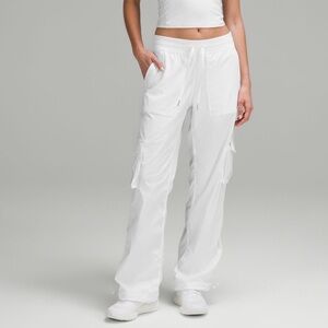 lululemon athletica White Cargo Track Pants